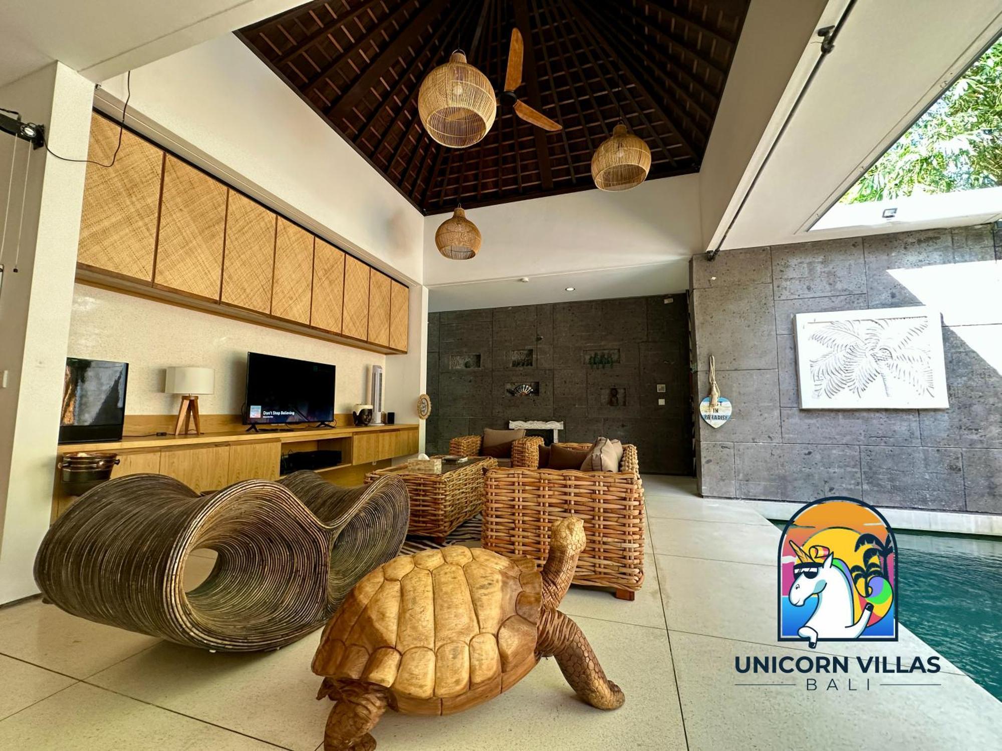 Villa Di Sawah - By Unicorn Villas Bali Kerobokan Exterior foto